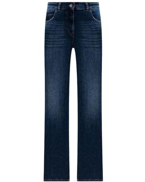 Twinset Straight Jeans - Azul