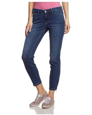 M·a·c Cropped Jeans - Azul
