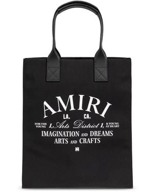 Amiri Tote Bags - Black