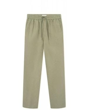 Les Deux Straight Trousers - Green