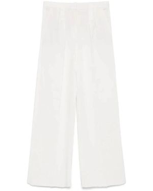 Barbara Bui Broeken ,Wit ,Kreukvrije Broek Voor Een Nette Uitstraling
