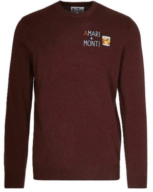 MC2 Saint Barth Round-Neck Knitwear - Purple