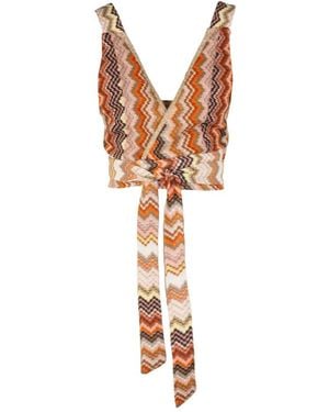 PHO® Firenze Sleeveless Tops - Metallic