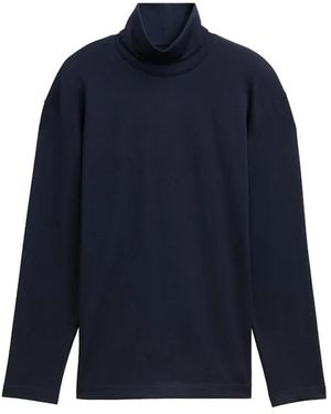 Tom Tailor Herren Rollkragenpullover - Blau