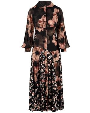 Mar De Margaritas Shirt Dresses - Black