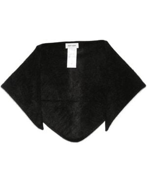 Soft Goat Winter Scarves - Black