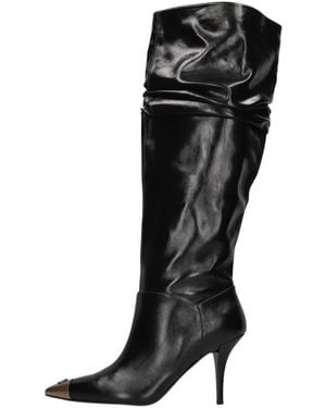 Pinko Schoenen ,Zwart ,Leer Lucy 15 Boots