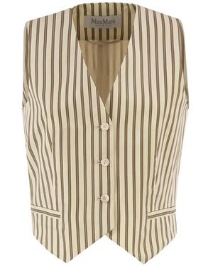 Max Mara Vests - Metálico