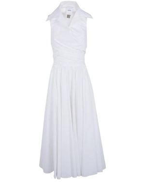 Patou Wrap Dresses - White