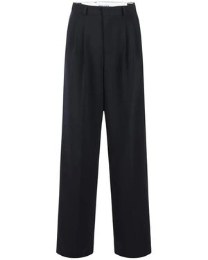 Rossi Straight Trousers - Negro