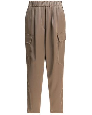 Semler Tapered Trousers - Marrón
