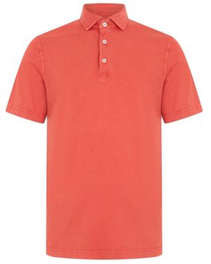 Fedeli Polo Shirts - Red