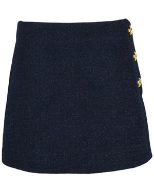 Pinko Flan Minirock - Blau