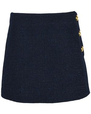 Pinko Flan Mini Rok - Blauw