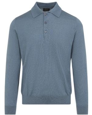 Brioni Polo Shirts - Azul