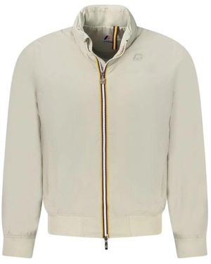 K-Way Bomber Jackets - Blanco