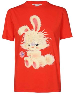 Stella McCartney T-Shirts - Rojo