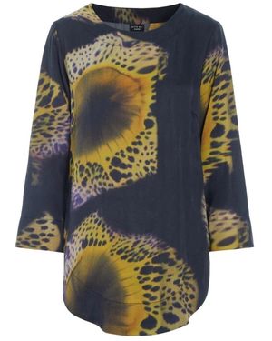 Bitte Kai Rand Overhemden ,Veelkleurig ,Artful Pattern Blouse - Blauw