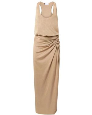 ANDAMANE Juno Tank Maxi Jurk - Naturel