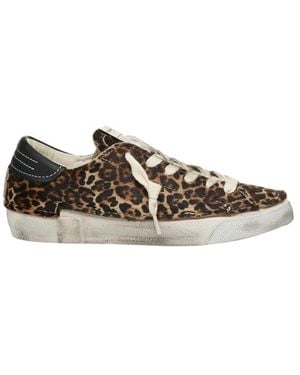 Philippe Model Bunte Animal-Print Sneakers Aw25 - Braun