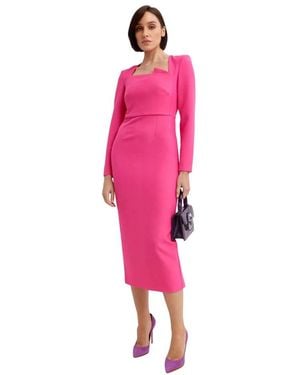 Roland Mouret Midi Dresses - Pink