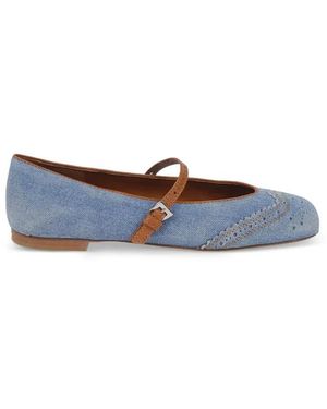 Ermanno Scervino Ballerinas - Azul