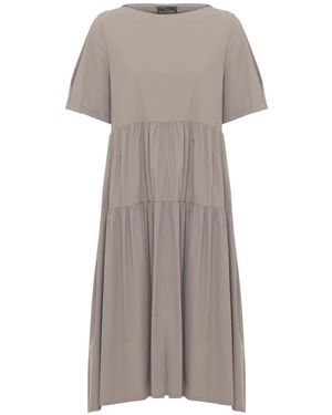 Herno Midi Kleid - Grau