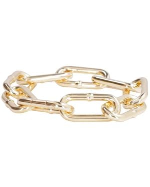 Bottega Veneta Silbernes Kettenarmband - Mettallic