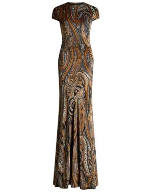 Etro Maxi Dresses - Marron