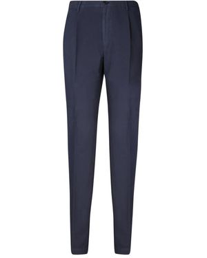 Incotex Slim-Fit Trousers - Blue