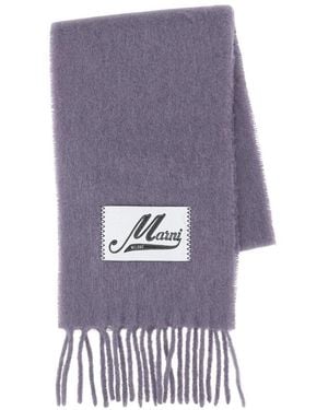 Marni Winter Scarves - Purple