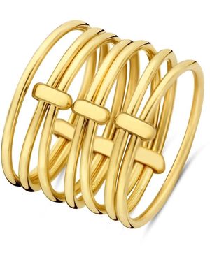 Isabel Bernard Cour D'Honneur Adora Ring - Metallic
