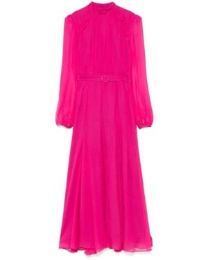 Saloni Midi Dresses - Pink