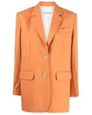 Rodebjer Vera einreiher blazer - Orange
