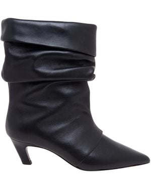 Ash Heeled Boots - Azul