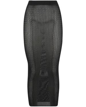 Wolford Midi Skirts - Gris