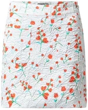 Essentiel Antwerp Short Skirts - Bianco