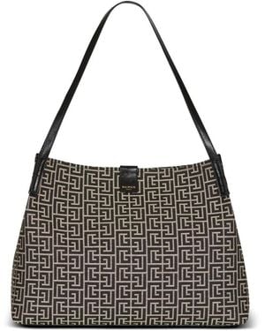 Balmain Tote Bags - Black