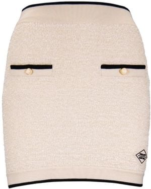 Elisabetta Franchi Short Skirts - Neutro