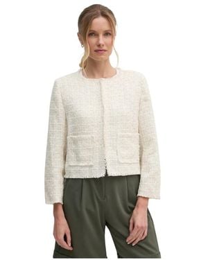 DKNY Tweed Jas - Grijs