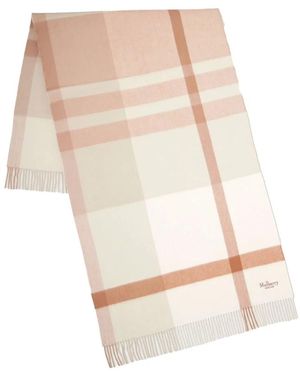Mulberry Winter Scarves - Blanco