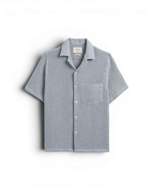 Portuguese Flannel Short Sleeve Shirts - Gris