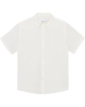 Les Deux Overhemden ,Wit T-Shirts Met Korte Mouwen