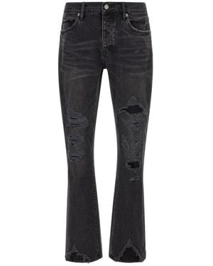 Purple Brand Flared Jeans - Gris