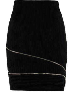 ANDREA ADAMO Short Skirts - Black