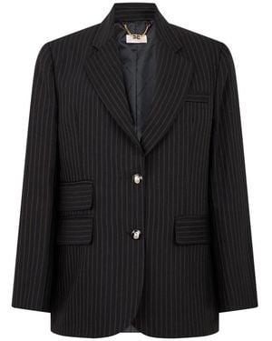 Elisabetta Franchi Blazers - Black