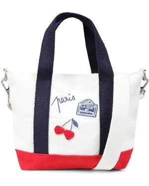 Bonpoint Tote Bags - Rosso