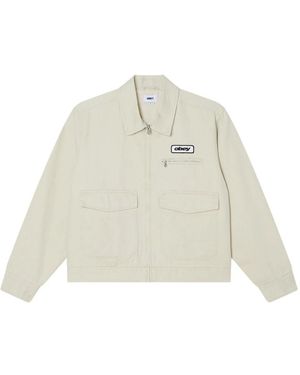 Obey Light Jackets - White