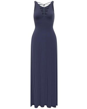 Emporio Armani Maxi Dresses - Blue