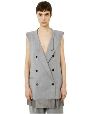 MEIMEIJ Vests - Grigio